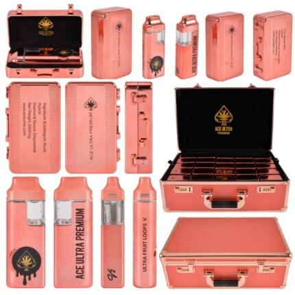 500pcs/lot USA 2g ACE Rose Gold Edition Disposable