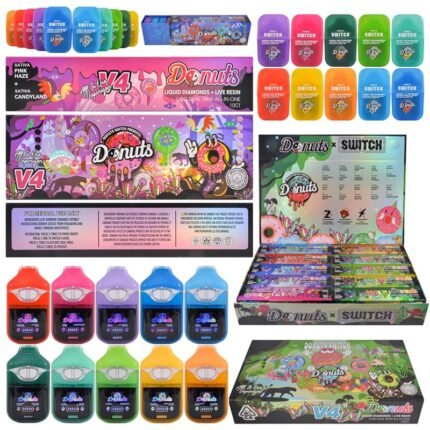 Donuts Switch V4 2g Disposable Empty Vape USA Stock