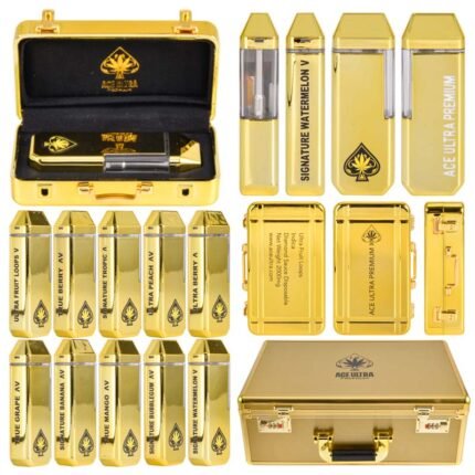 Wholesale Gold ACE Ultra Premium 2g Empty Disposable Vape