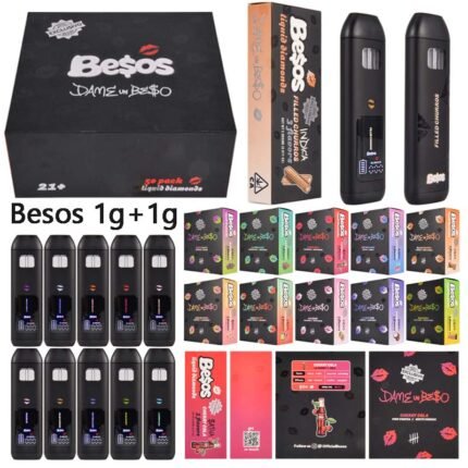USA Stock Besos Dual 2g Empty Disposable Vape