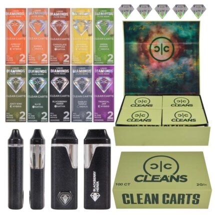 Clean Carts Green Box USA 2g Disposable THC  Vape