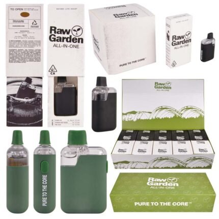 USA Raw Garden V2 Disposable Vape Green Box