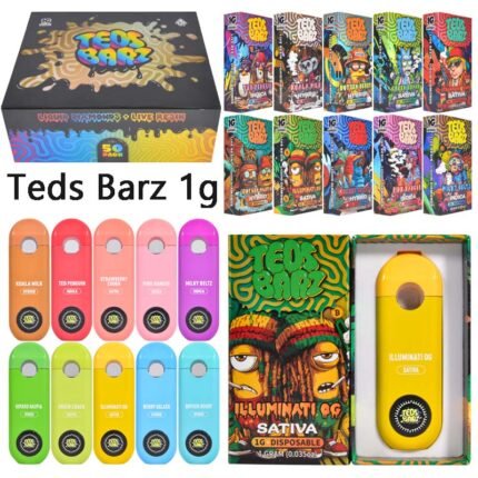Europ Teds Barz 1g Disposable Empty Vape Wholesale