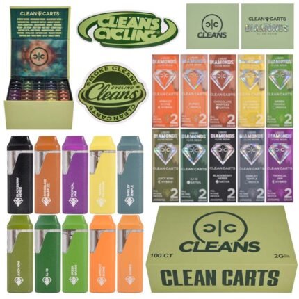 Clean Carts Spring Green Edition 2g Empty Disposables