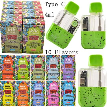 Kik 4g Disposable Vape Empty 4 Gram Kik Kalibloom