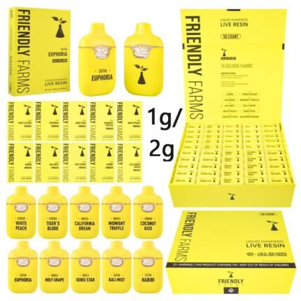 Friendly Farms 2g Empty Disposable 1g Vape USA/UK Stock
