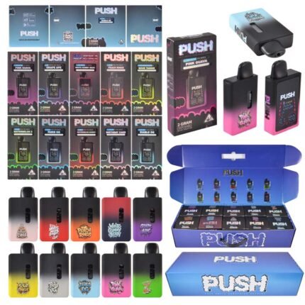 Push 2g Disposable Empty Vape With Screen USA Stock